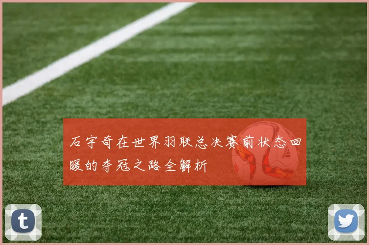 石宇奇在世界羽联总决赛前状态回暖的夺冠之路全解析